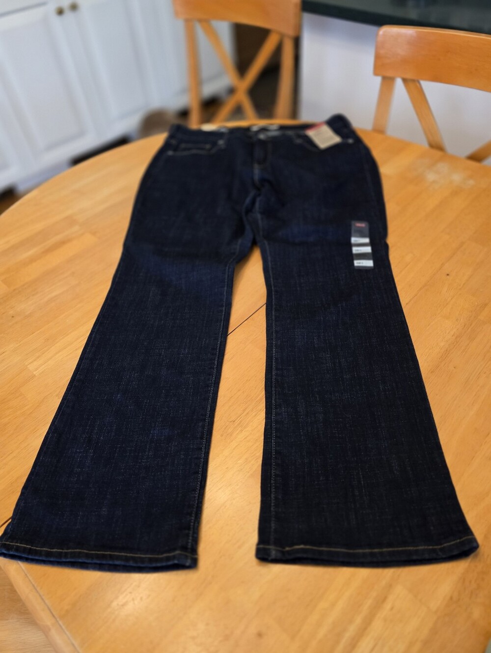 Levi's Womens Dark Indigo Bootcut Jeans
